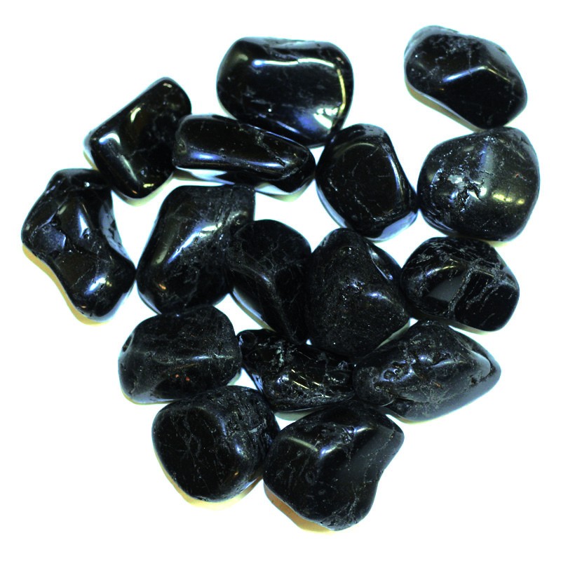 Tourmaline noire Brésil pierres roulées 1 KG