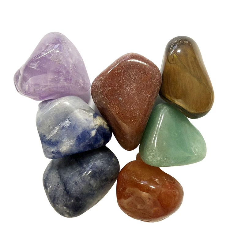 Pierres roulées 7 chakras